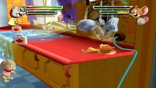Tom And Jerry War Of The Whiskers - Duckling And Tyke Vs Jerry And Nibbles Cartoon Movie Games HD