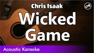 Chris Isaak - Wicked Game (SLOW karaoke acoustic)