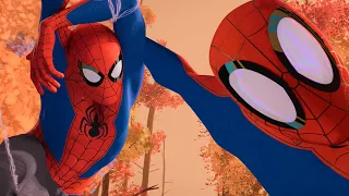 All Spider Man Fight Scenes in Spider Man: Into The Spider-Verse 4K UHD (Blue-Ray)