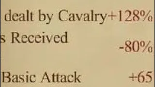 Clash of kings how to inscare damage dealt by Cavalry