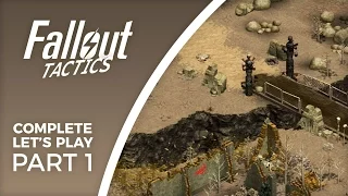 Let's Play Fallout Tactics Redux - Part 1 - Did they make it great?