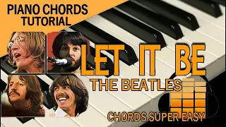 Let It Be -The Beatles - Piano Chords Tutorial
