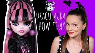 НОВОГОДНЯЯ Monster High😱 Draculaura Howliday: обзор и распаковка