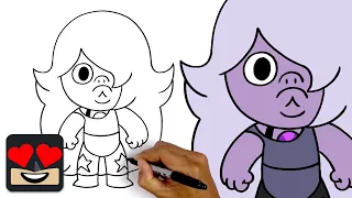 How To Draw Amethyst | Steven Universe