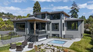 Contemporary Luxury Home Showcasing Exceptional Craftsmanship | West Vancouver House Tour