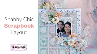 Shabby Chic- Scrapbook Layout- My Creative Scrapbook