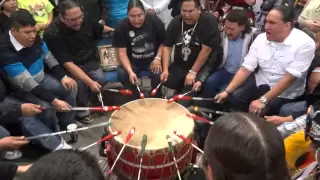 Poundmakers Tribute Song to Devere Tsatoke﻿, FSIN Powwow 2011