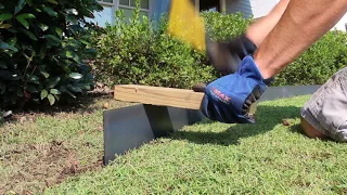 How to Install EdgeRight Metal Edging