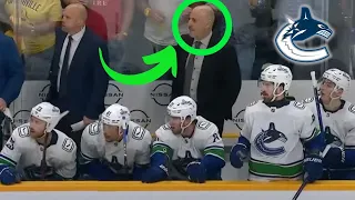 Rick Tocchet sent a great message to the Canucks DURING GAME 6...