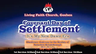 Covenant Day of Settlement ( 2nd  Service ) - February 25, 2018.