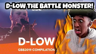 D-LOW | Grand Beatbox Battle Champion 2019 Compilation | YOLOW Beatbox Reaction