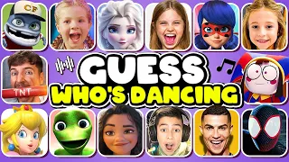 Can You Guess The MEME? Who’s DANCING | MrBeast, Diana, Salish Matter, King Ferran, Like Nastya,Elsa