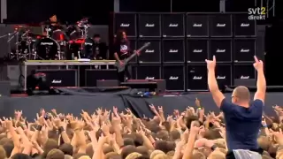 The Big 4 - Slayer - Angel Of Death Live Sweden July 3 2011 HD