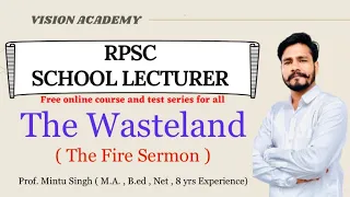 The Wasteland ll PART- 03 ll The fire sermon ll