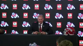 Fresno State Football: Head Coach Kalen DeBoer Introductory Press Conference 12/17/19