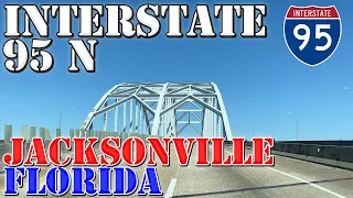 I-95 North - Daytona Beach to Jacksonville - Florida - 4K Highway Drive