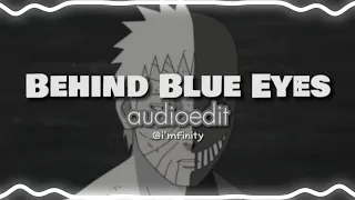 Behind Blue Eyes - Limp Bizkit [edit audio]