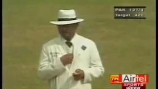 Anil Kumble 10 wicket haul,First  Indian,india vs Pakistan, 2nd Test, Delhi, February 4 8, 1999