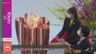 Tokyo Olympics torch relay begins; Games 121 days away