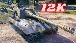 Jagdpanzer E 100  12K Damage 6 Kills  World of Tanks Replays