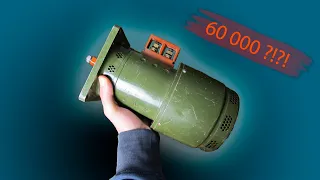 Советский ЭЛЕКТРОМОТОР за 60 000 РУБ?!?!! ✈🚀