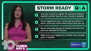 National Hurricane Preparedness Week: How to evacuate if you have special needs or can't drive