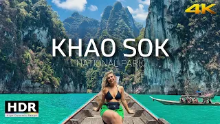 4K HDR // Walking Khao Sok National Park | BEST Place in the World | Thailand 2023 - With Captions