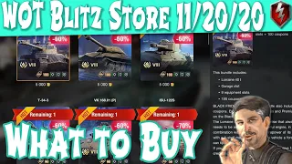 What to Buy in Store WOT Blitz 11-20-2020 | Littlefinger on World of Tanks Blitz