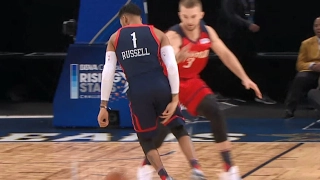 D'Angelo Russell Shows Off His Handles at Rising Stars Challenge! | 02.17.17