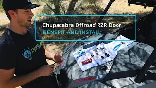 Chupacabra Offroad RZR Door Feature Benefit & Install