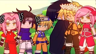 Team 7 Meet their Future Selves|SasuNaru🍜|SakuHina🌸|#Youtube|Pt.1|