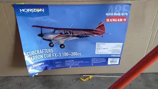 Hangar 9 Cubcrafters Carbon Cub FX-3 100-200cc out of the box build update