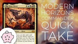 The First Sliver | Modern Horizons Spoiler | EDH | Budget | Tribal | Commander Quick Take