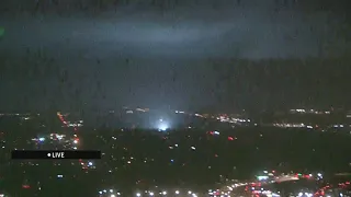 Power flashes in parts of Dallas County under tornado warning