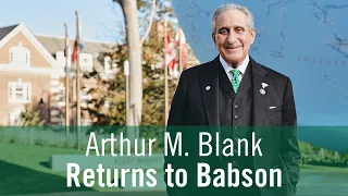 Arthur M. Blank Returns to Babson