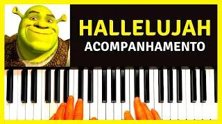 Hallelujah no teclado ou piano | Shrek | Acompanhamento (dedilhado) | Partitura em PDF Grátis |