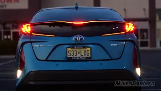 👉 AT NIGHT: 2020 Toyota Prius Prime - Interior & Exterior Lighting Overview + Night Drive