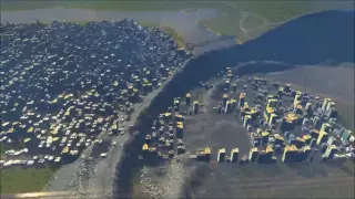 Cities skylines Tsunami Manhattan Tsunami