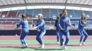 Crayon Pop ♣ Dancing Queen Mirrored Fancam