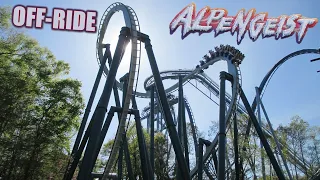 Alpengeist Off-Ride Footage, Busch Gardens Williamsburg B&M Invert | Non-Copyright