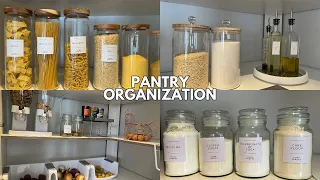 Pantry Organizing | Let's Get Organized | Pantry Organization Ideas | Kitchen Organization