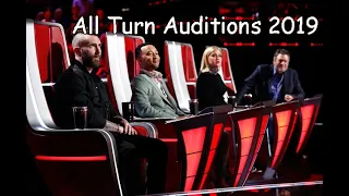 BEST All Turn Auditions 2019 | The Voice US