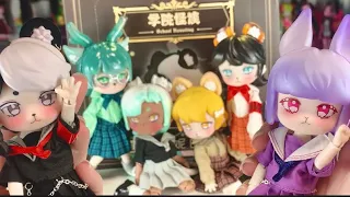 ANIMAL DOLL BLIND BOXES?! PENNY’S BOX SCHOOL HAUNTING SERIES BJD UNBOXING FROM @kikagoods China