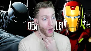 IRONMAN CREATED THE METAVERSE!! Reacting to "Batman vs Iron Man Death Battle"