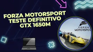 Forza motorspot Teste definitivo 1080P/ 2k/ Ray tracing / Benchmark GTX 1650M