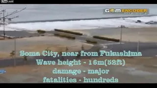 Japan Tsunami 2011 Rare Footage Compilation - with some Unseen Footage