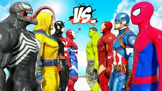 The Avengers Vs The Dark Avengers | Super Epic Battle - KjraGaming