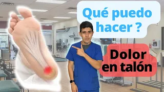 Sensación de toque eléctrico o aguja en el talón ¿qué puedo hacer?