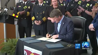 Governor Glenn Youngkin Signs Bill Benefitting Emergency Personnel