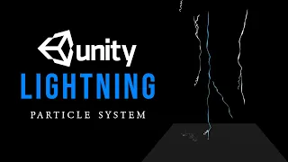 Lightning VFX Unity Particle System || How to make a Lightning in unity Particle System VFX